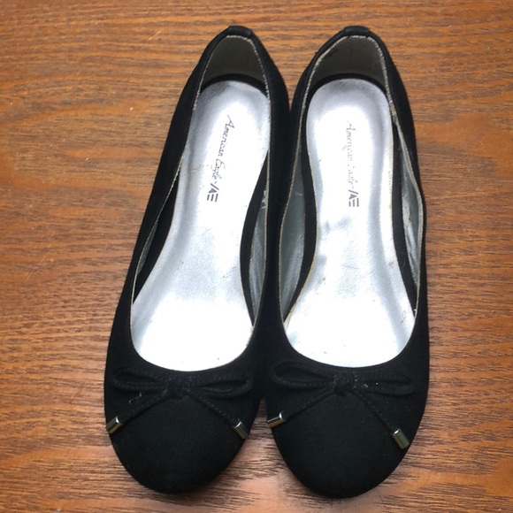 Black Wedge Shoes - Picture 1 of 6